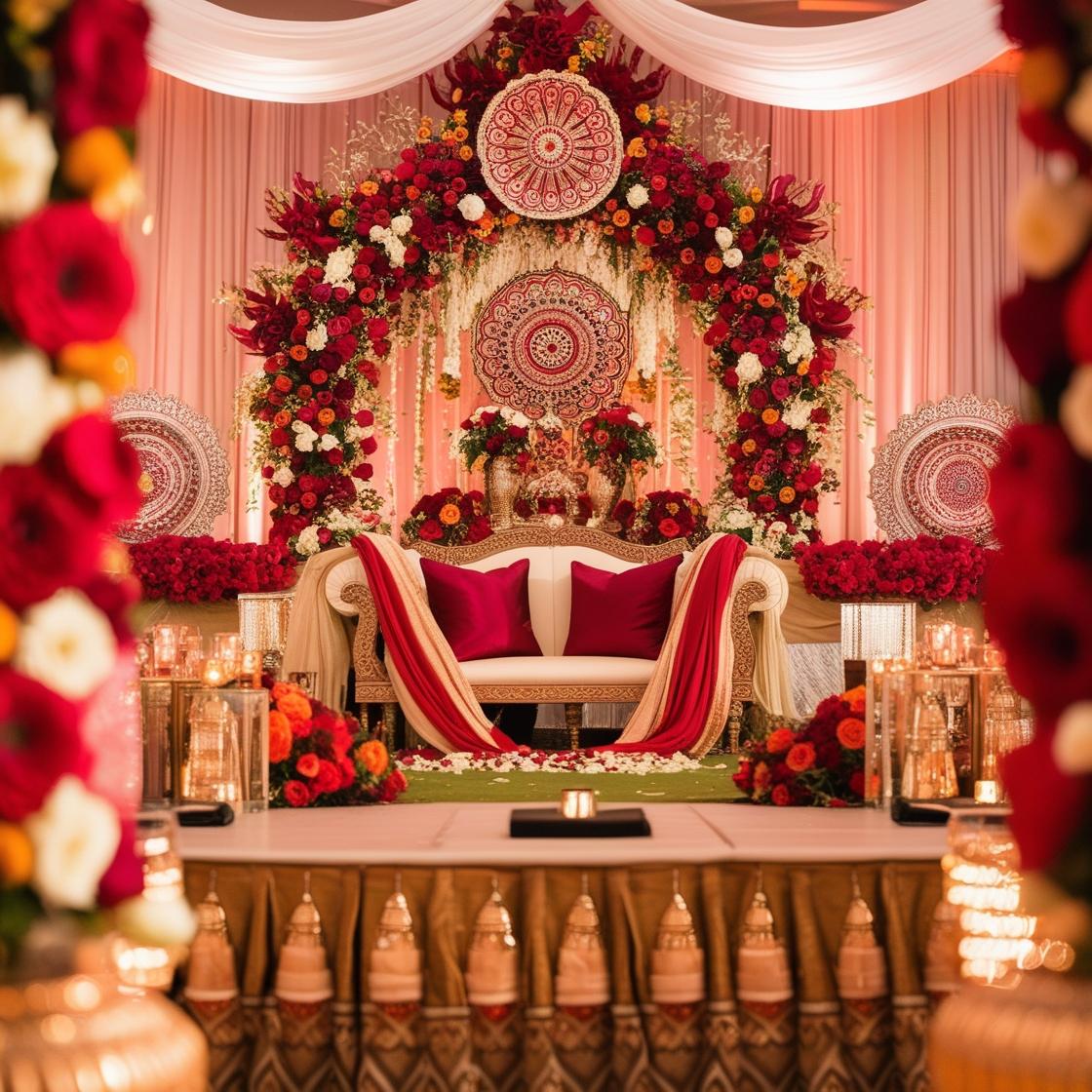 Varmala wedding decor